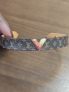 Louis Vuitton Monogram Bracelet, Limited Edition w/ COA